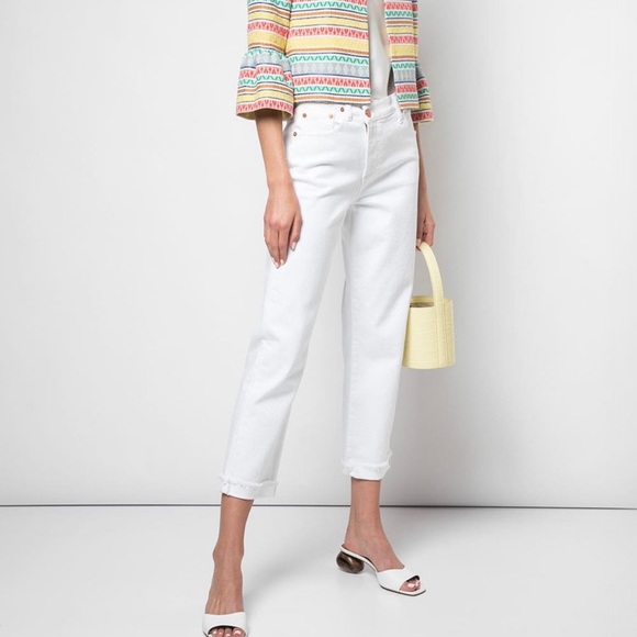 Alice + Olivia Slim Fit Jeans - Picture 2 of 8